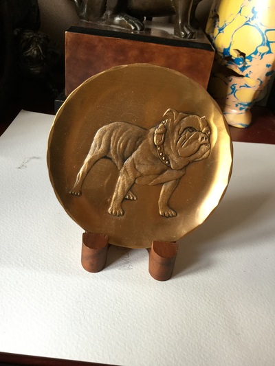 B & D COLLECTING 11 Bronze tempered plate