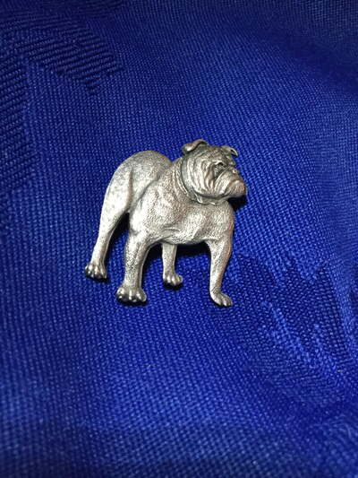 Silver Pin Bulldog