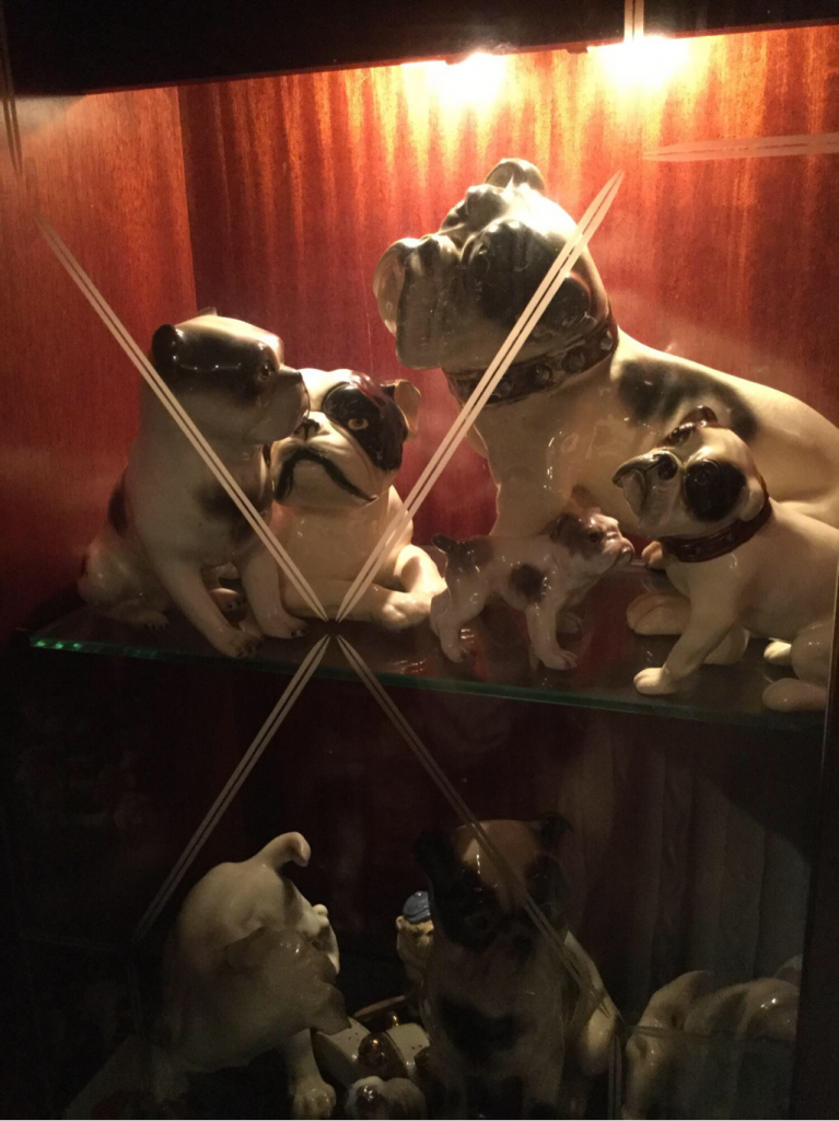 Rare bulldog collectibles