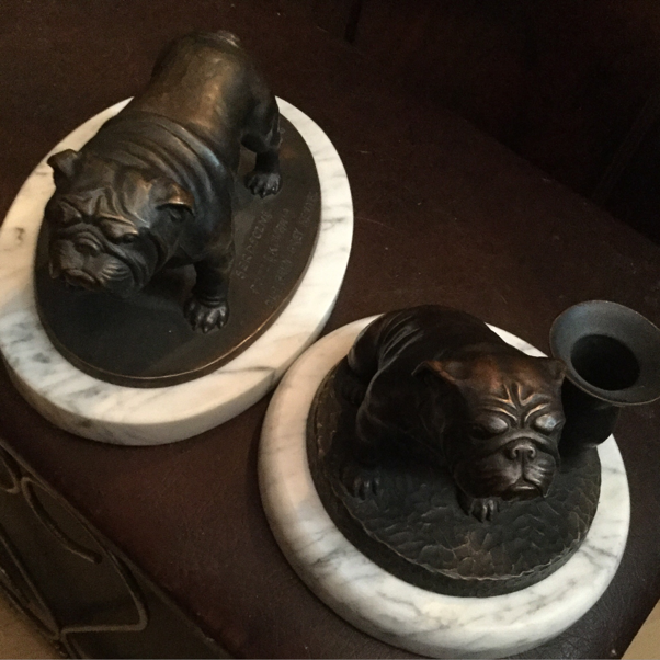 Collectibulldogs the four Ps. 25/5/2016 6 Beautiful bronze limited edition pieces