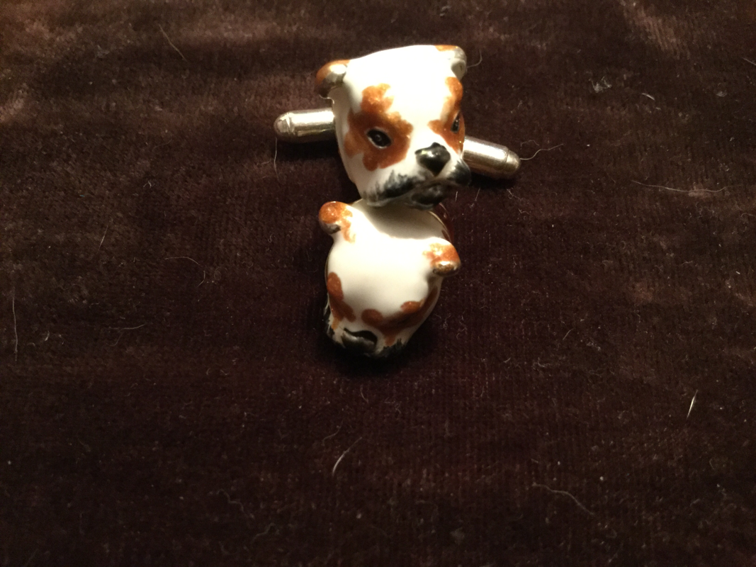 Bulldogs! Not bullion 22nd may 2016 13 Sterling silver designer cuff links