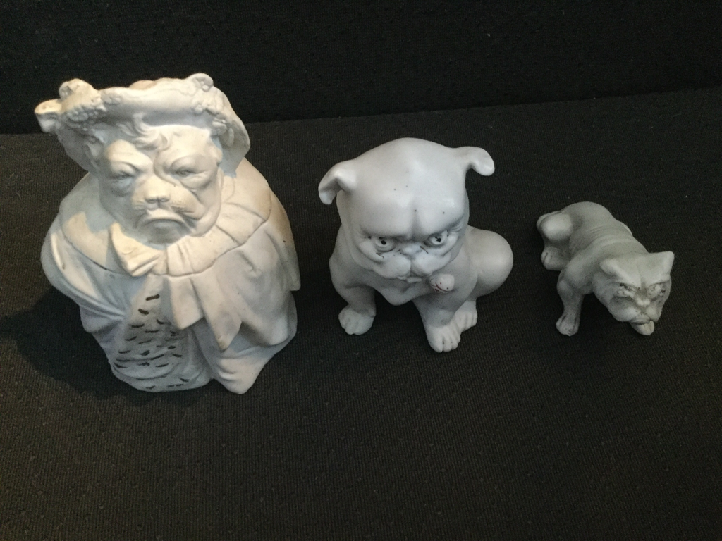 Erstaunliche Porzellen Bulldogges treasures from Germany 9 Various mass produced pieces