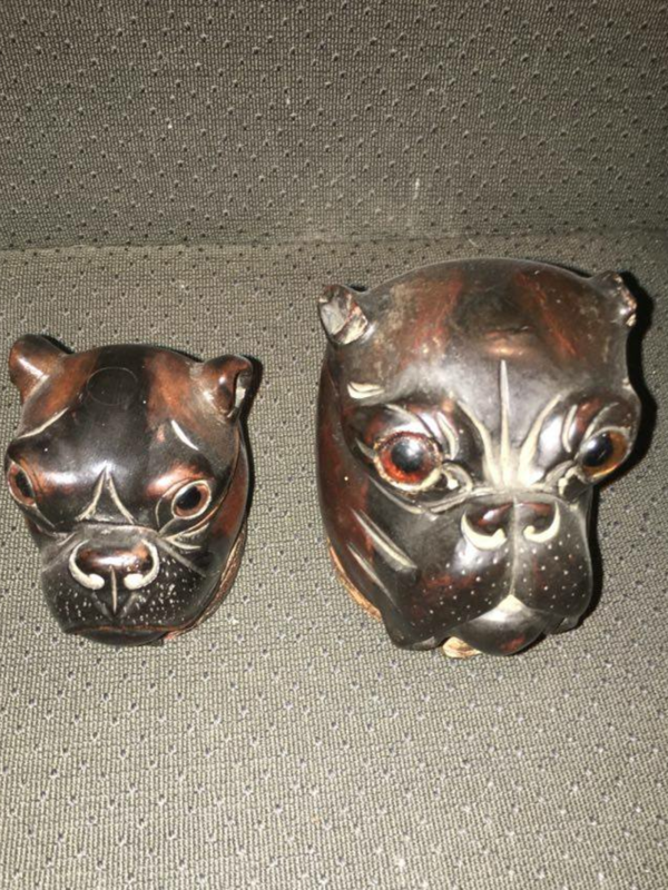 Heads up for more Bulldog memorabilia 36 Heads up for more Bulldog memorabilia Wooden ink well