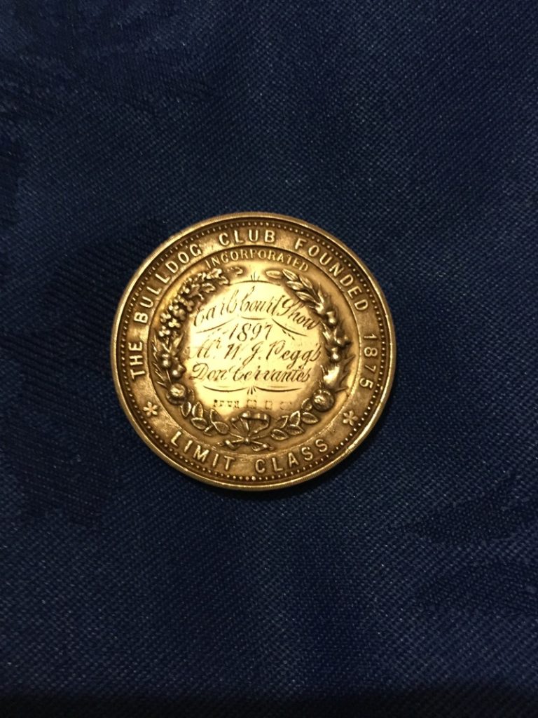 Merit award what does it mean ? 2022 12 Silver medal dated 1897 hallmarked 2