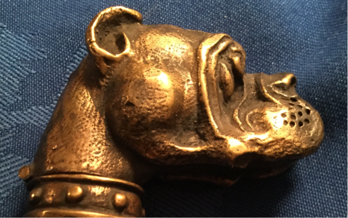 Bulldogs they get your head in a spin 20th may 2016 11 Bronze head match holder