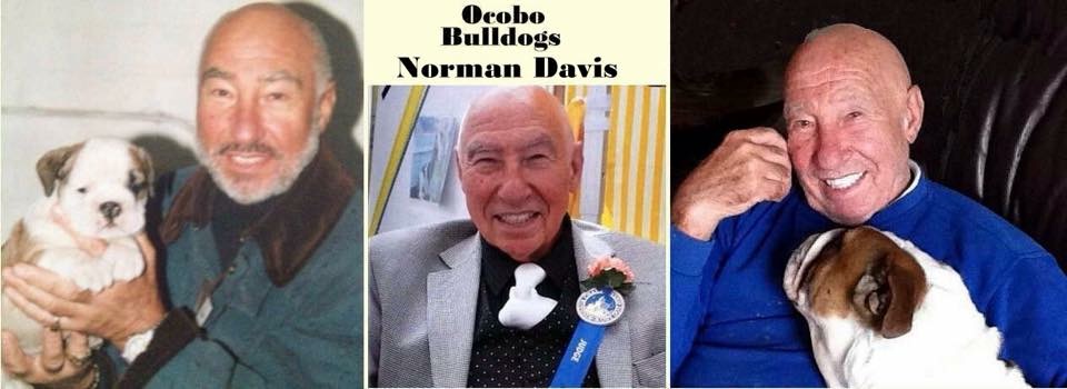 TOP DOG!!! Norman Davis 6 GRANDOG Cracking a smile