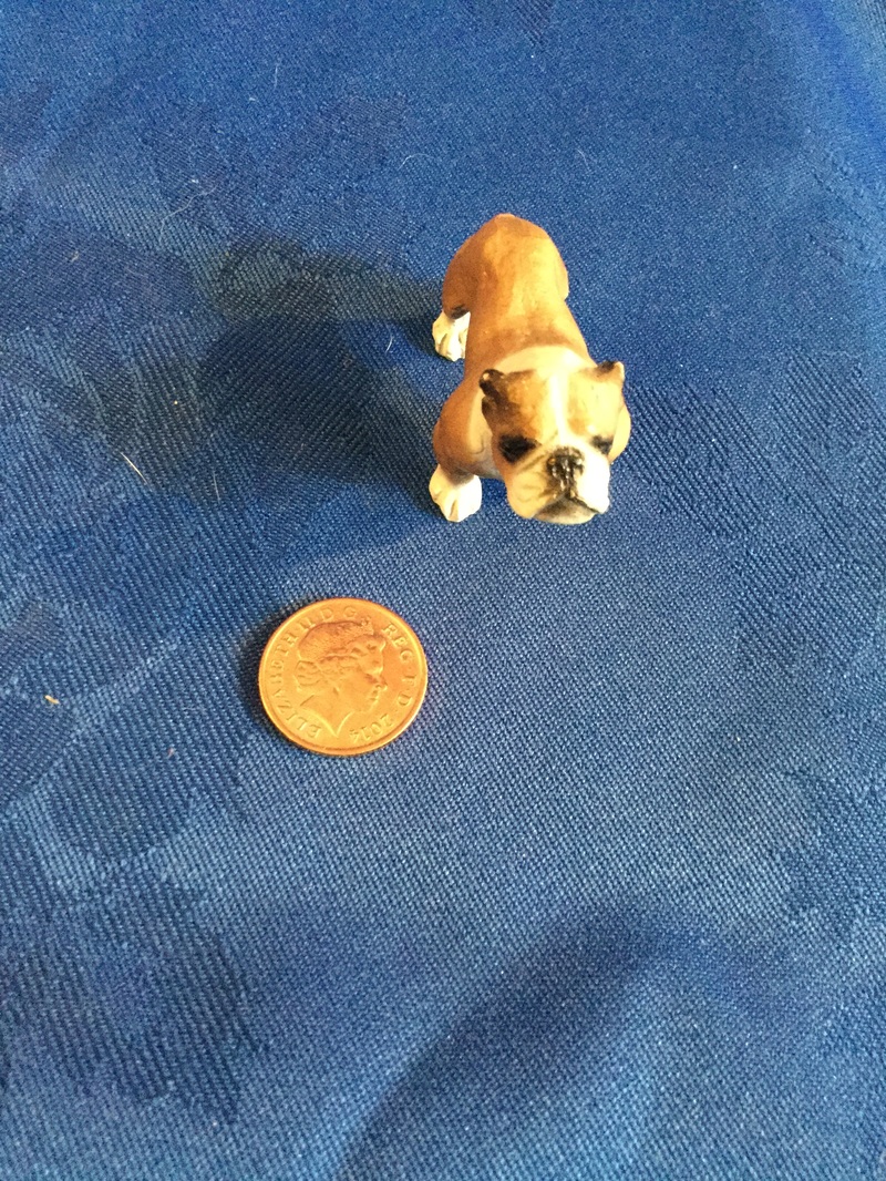 Amazing thimble sized bulldog statuettes 2022 31 Tiny version of north light bulldog