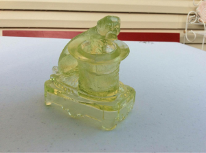 Collectibulldogs Come Check Us Out 16th June 2016 11 Slag glass toothpick holder