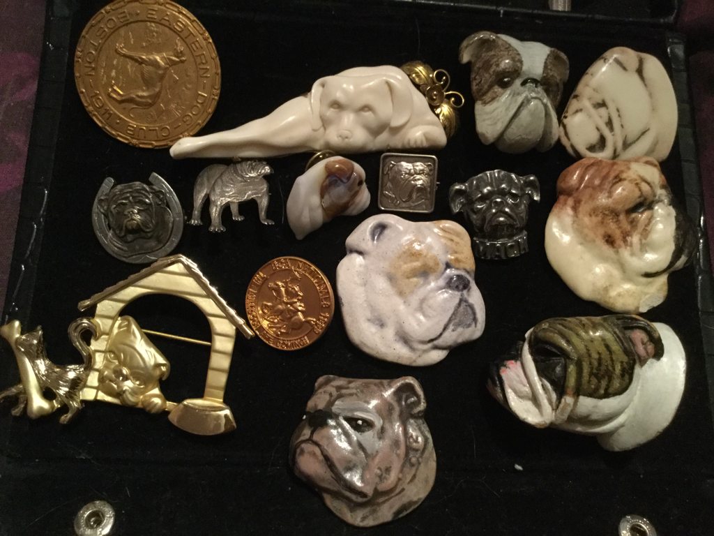 Assorted Pieces Of ladies brooches