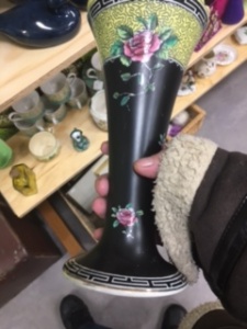 new job at the Dogs Trust Doing It For The Dogs 3 Vase in the shop
