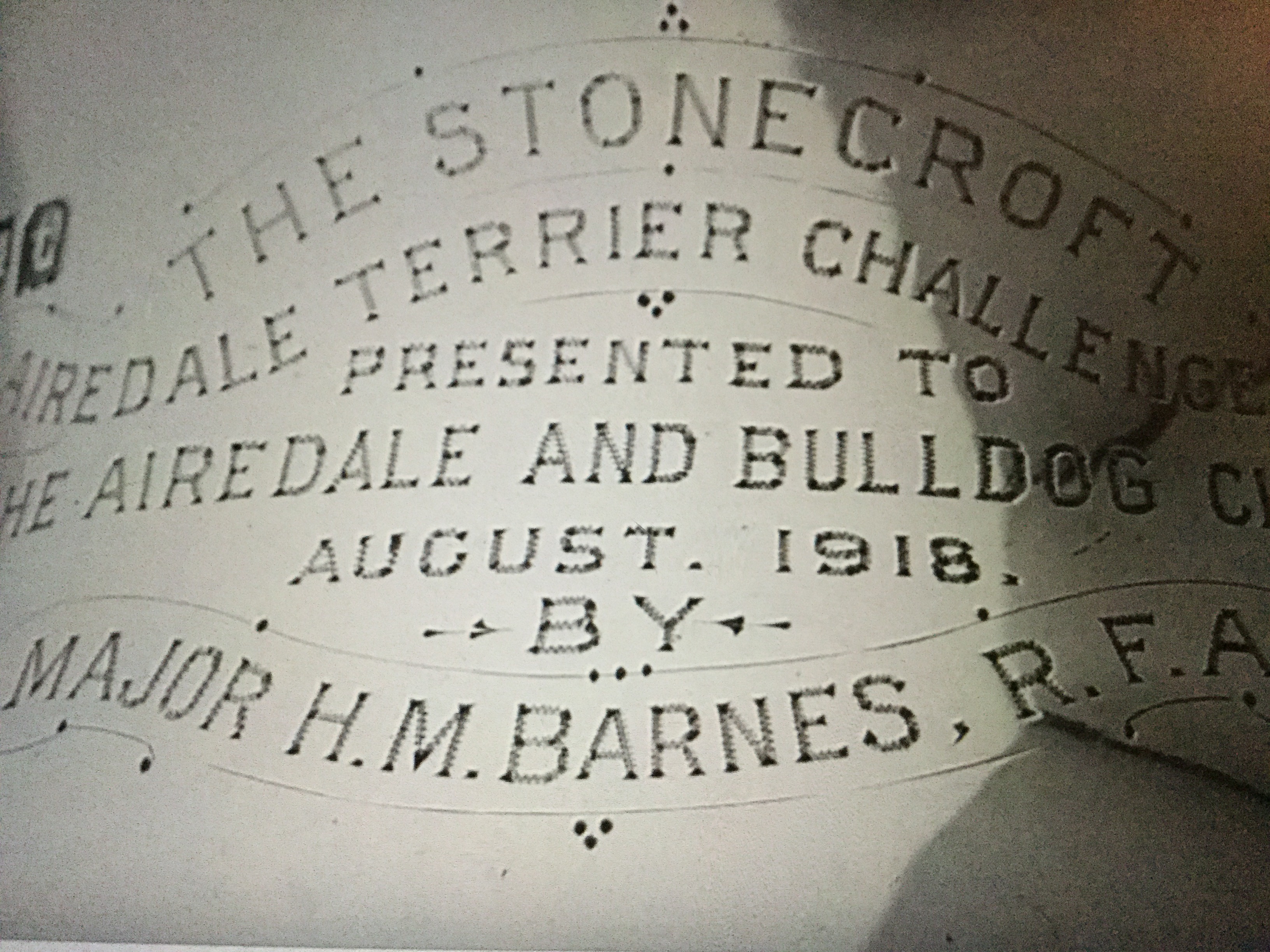Prayers answered our first English trophy piece 10 Bulldog museum Brighton