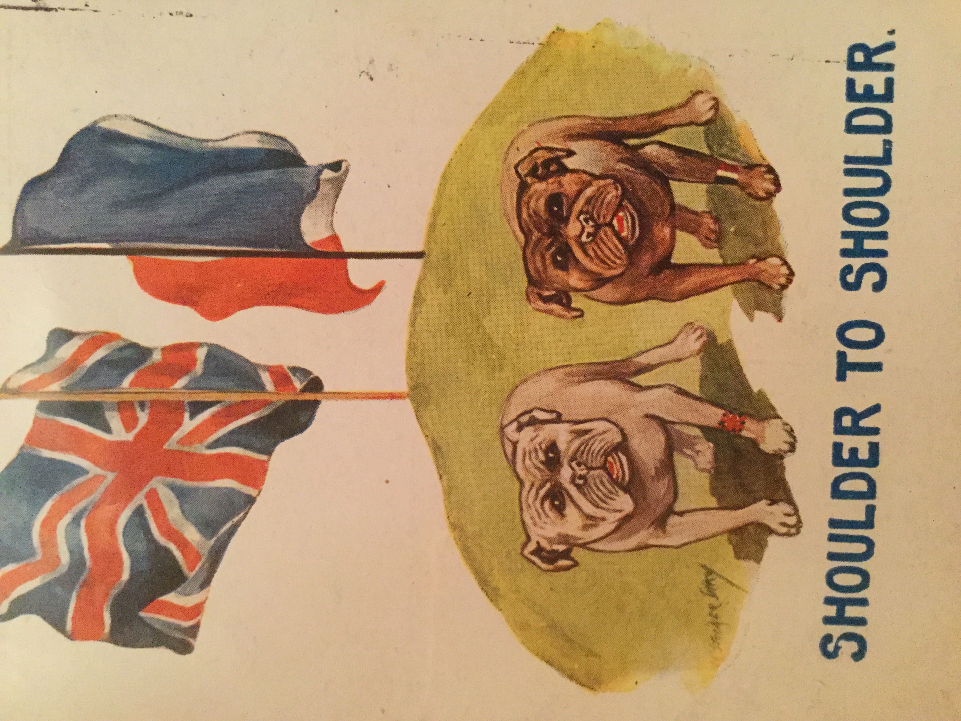 The Bulldog Spirit a friendly explanation 32 Postcard