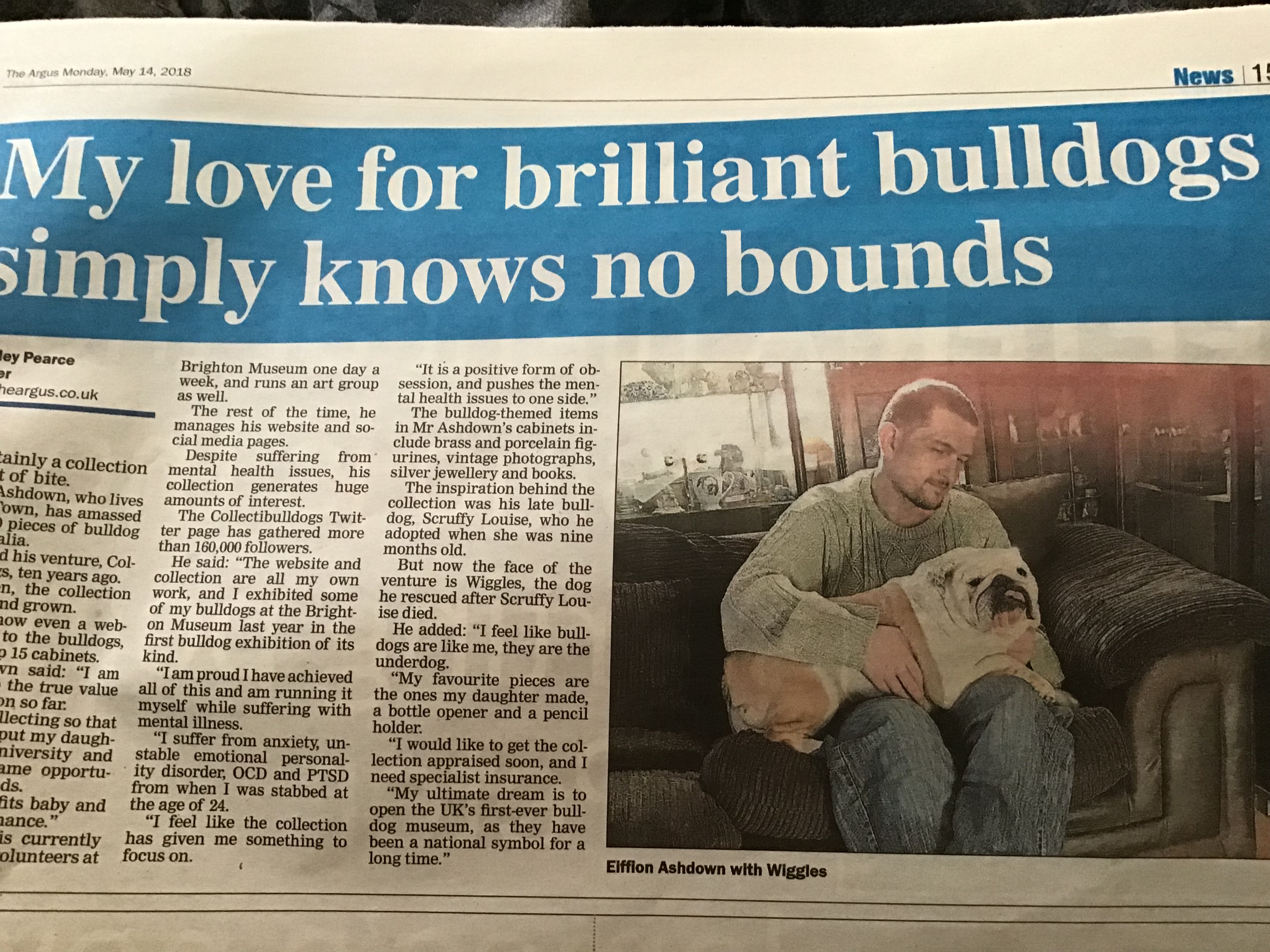 Thank you Brighton Argus