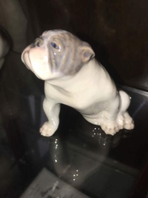 Bulldog memorabilia European porcelain 