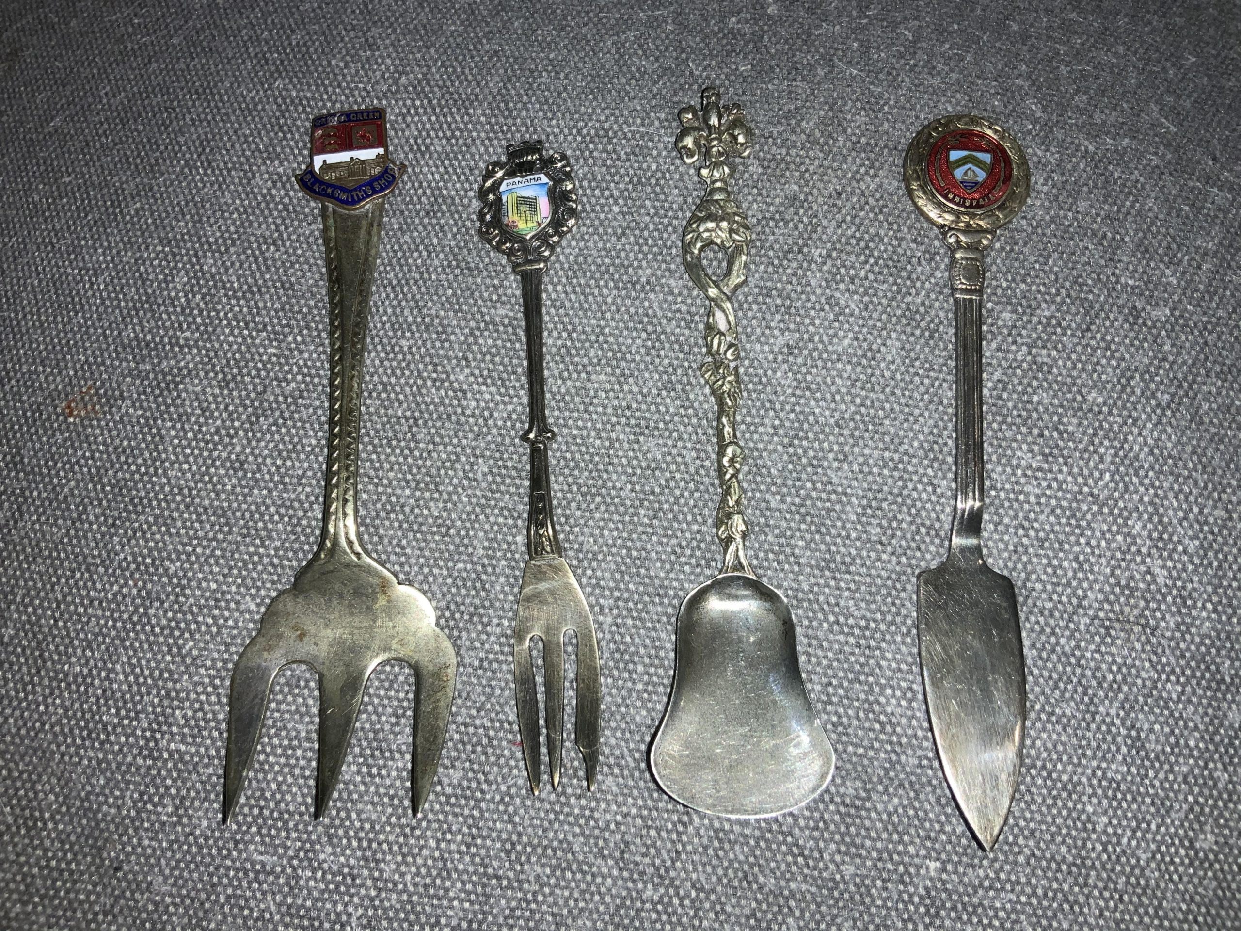 Antique spoons an Australian treat