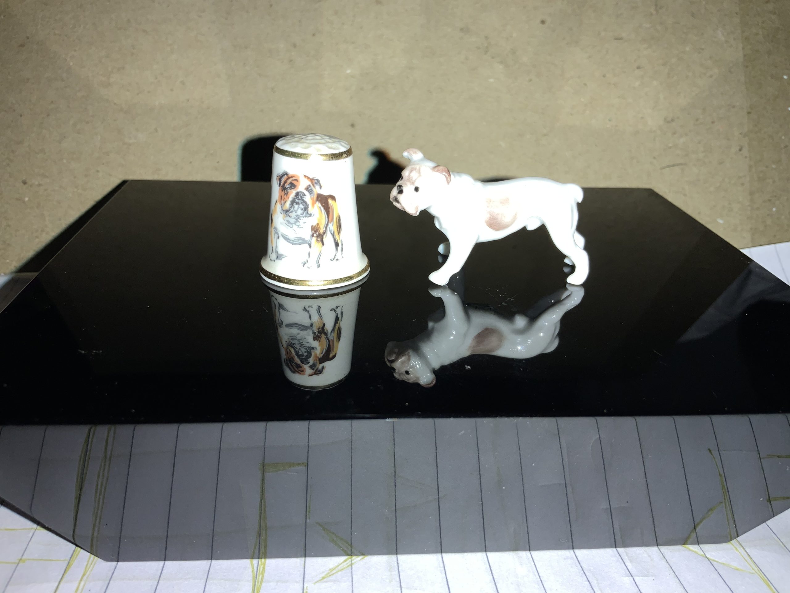 Amazing thimble sized bulldog statuettes 2022 26 Amazing thimble sized bulldog statuettes