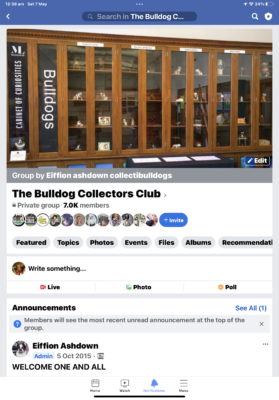 Bulldog collectors club 