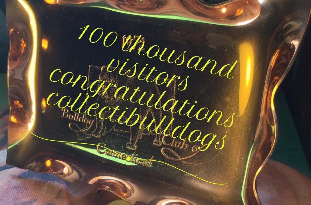 Congratulations collectibulldogs 100k visits